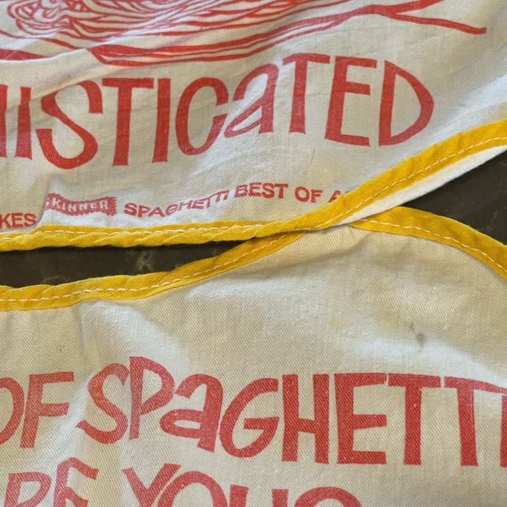 Vintage Skinner Spaghetti Eater Bib Set - Picture 2 of 2